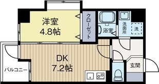 レキシントンスクエア駅東の物件間取画像